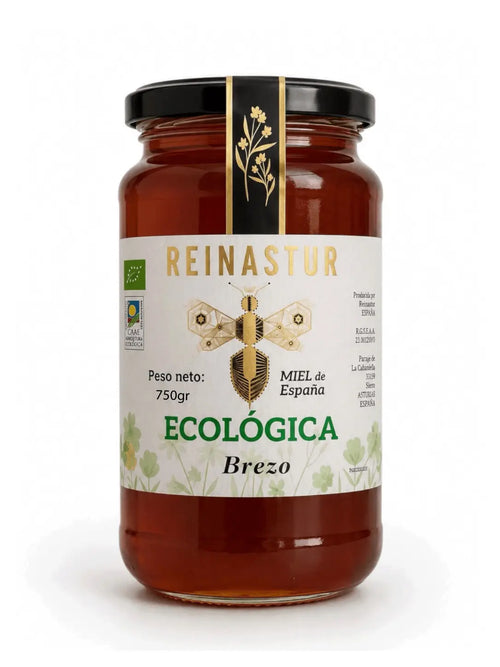 Miel Ecológica de Brezo · Intensa y Reconstituyente