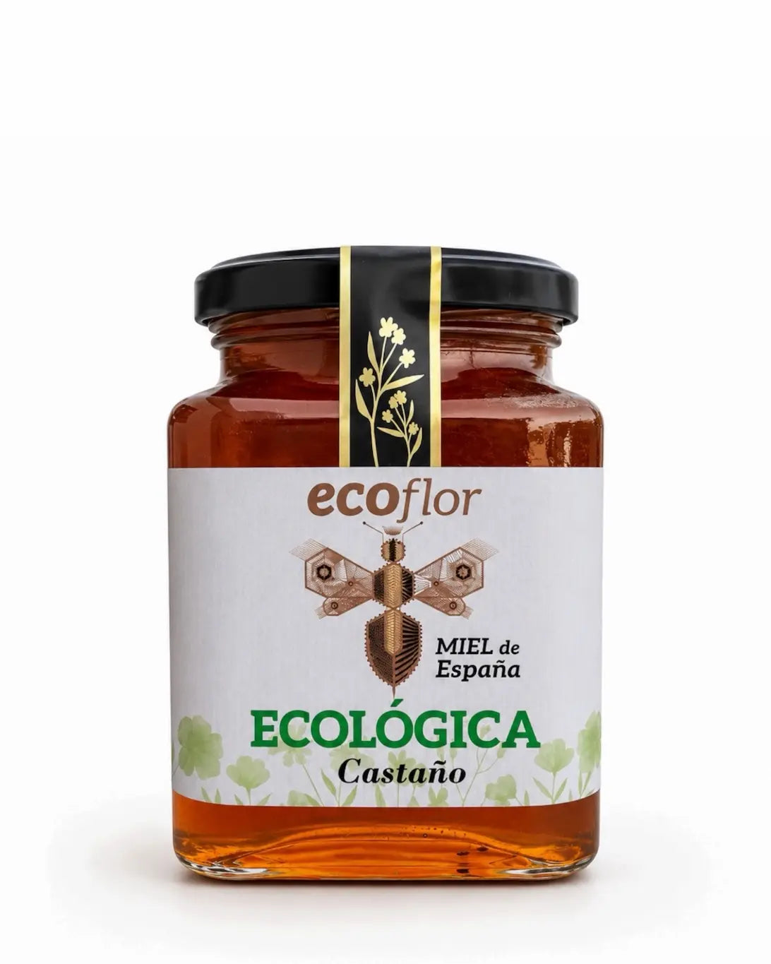Miel Ecológica de Castaño · Rica en Hierro y Minerales